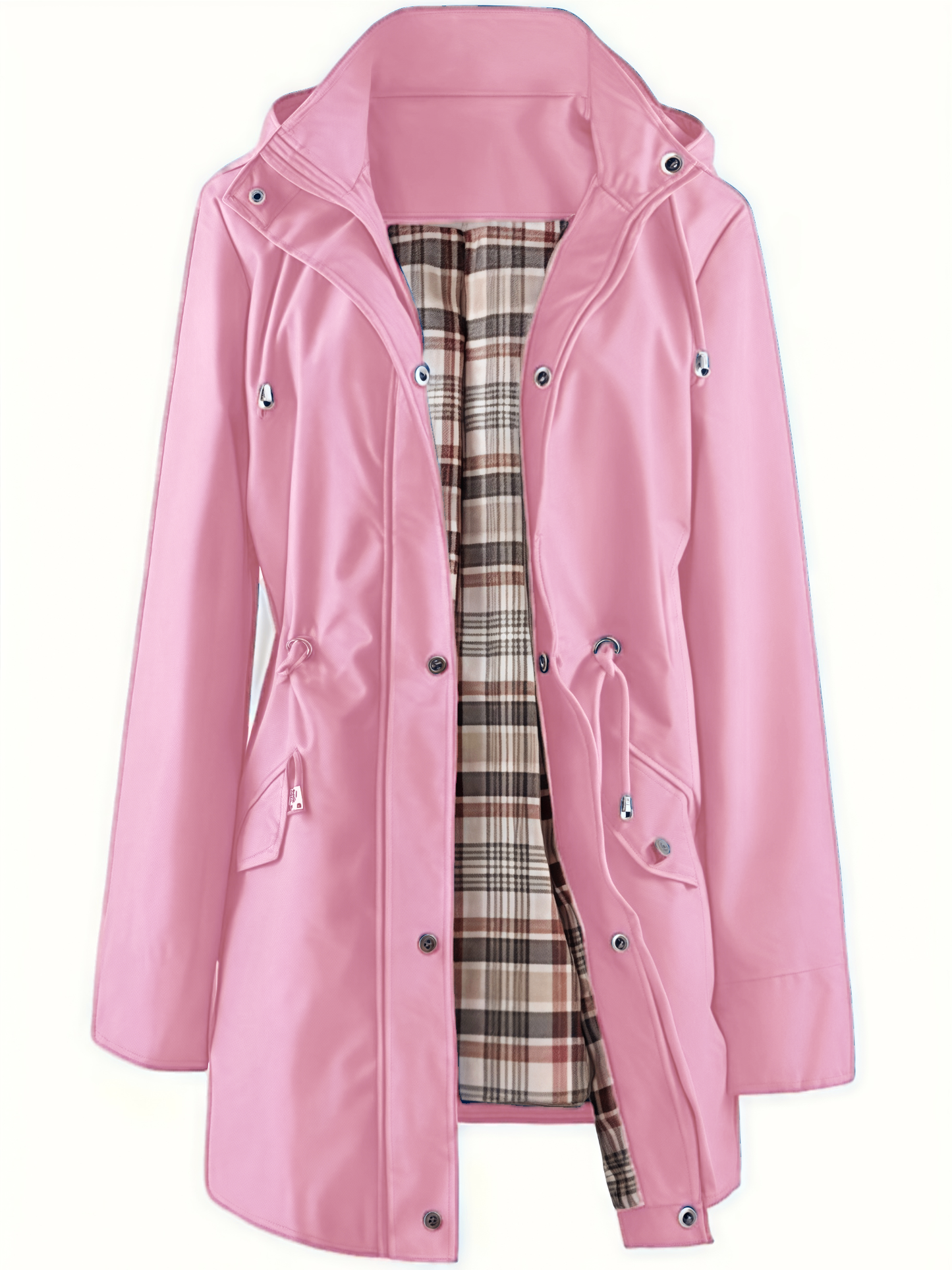 🔥Vente chaude 58% de réduction🔥Vestes décontractées de couleur unie, manteaux coupe-vent imperméables, coupe-vent à capuche