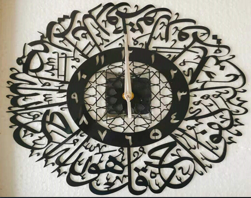 Acrylique miroir horloge décorative (50% off)