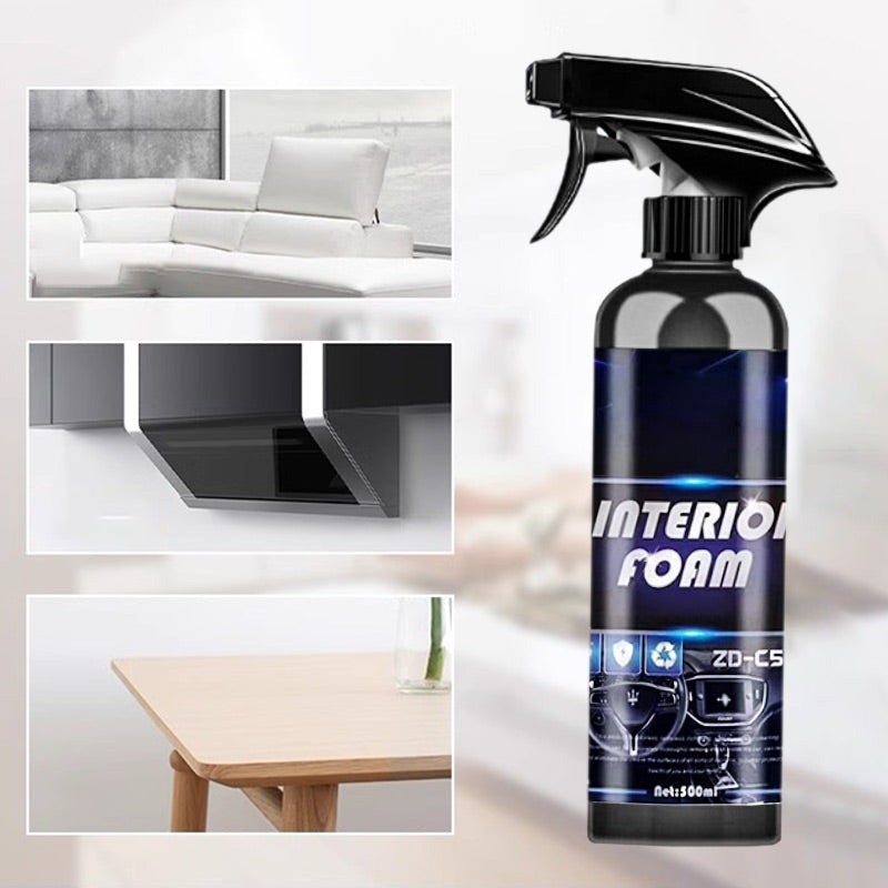 🔥60% de réduction🔥Spray nettoyant mousse multi-usages pour intérieurs de voiture