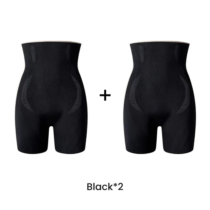 Short gainant taille haute pour rehausser les fesses