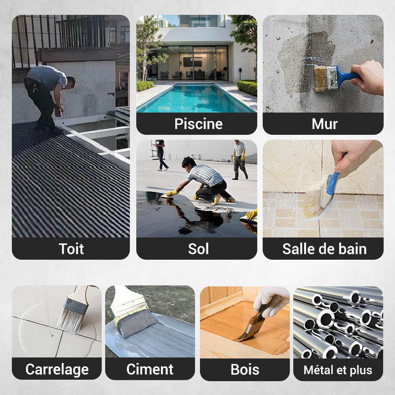 🔥Revêtement Polyuréthane Multi-Usage Imperméable💧🏡