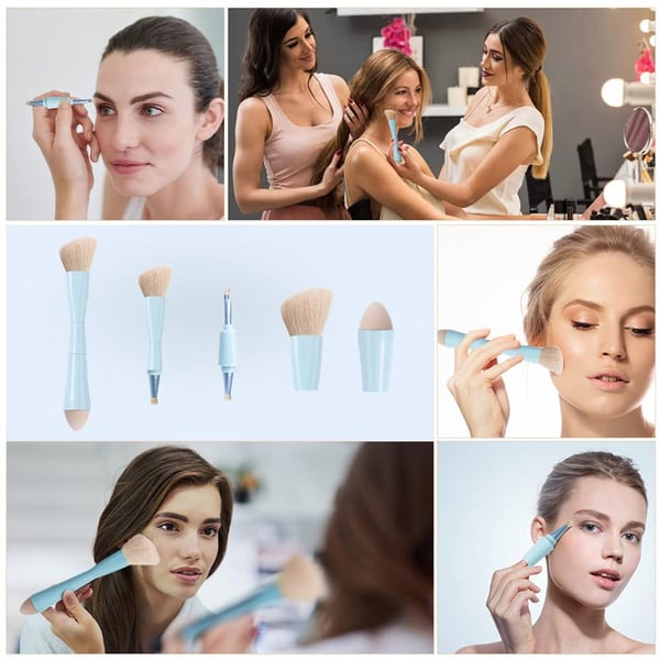 Brosse cosmétique multifonctionnelle 4 en 1