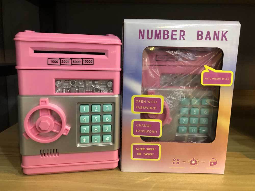 🔥Mini ATM Machine de dépôt et de retrait automatique avec code PIN électronique
