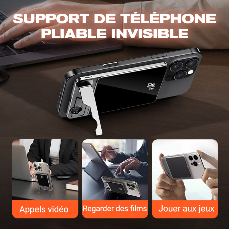 🎁Nouveaux produits vendus à chaud💯 Chargeur Portable Magnétique Ultra-fin avec Support