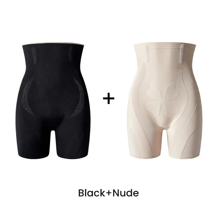 Short gainant taille haute pour rehausser les fesses