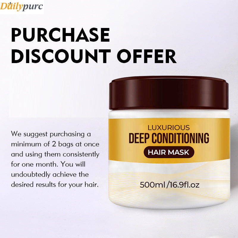 Masque Capillaire Luxueux et Revitalisant en Profondeur