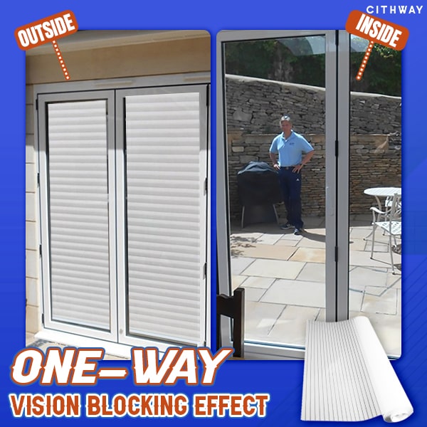 đChristmas 49% OFFâłOne-Way Imitation Blinds Privacy Window Cover