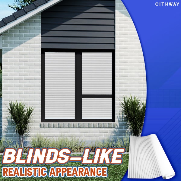 đChristmas 49% OFFâłOne-Way Imitation Blinds Privacy Window Cover