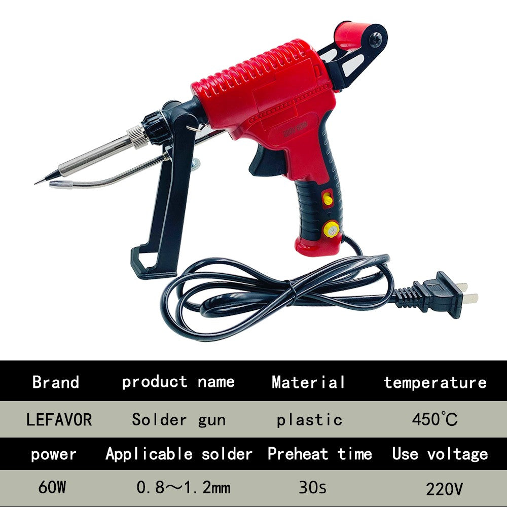 🔥Offre spéciale du Nouvel An🔥Fer à souder électrique à température constante pour la maison, ensemble de soudage automatique