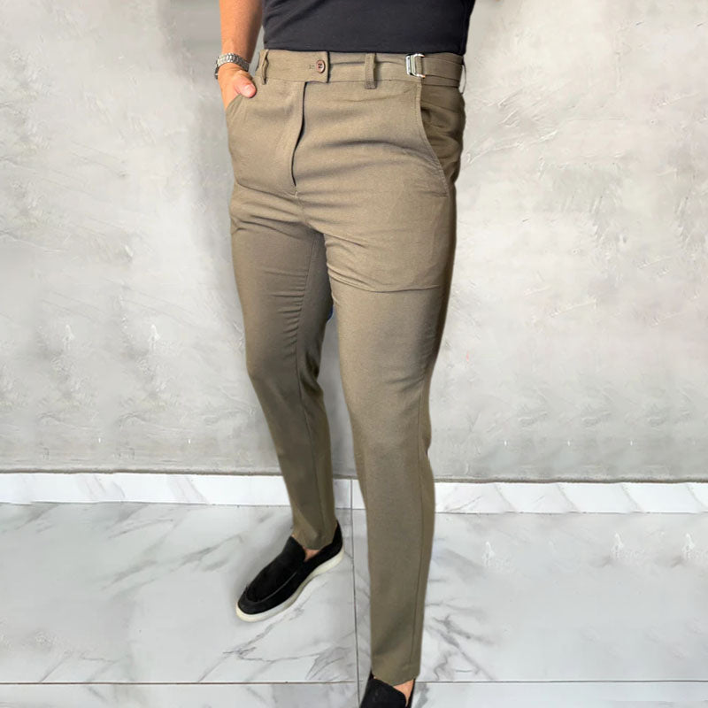 ⏳Spécial⏰Pantalon slim extensible pour homme pour une durée limitée【Haute élasticité, confort maximal et respirabilité】
