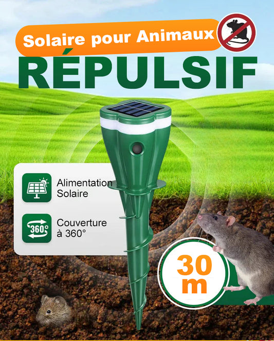 🌸Vente de printemps -50 %☘️Répulsif solaire étanche contre les souris