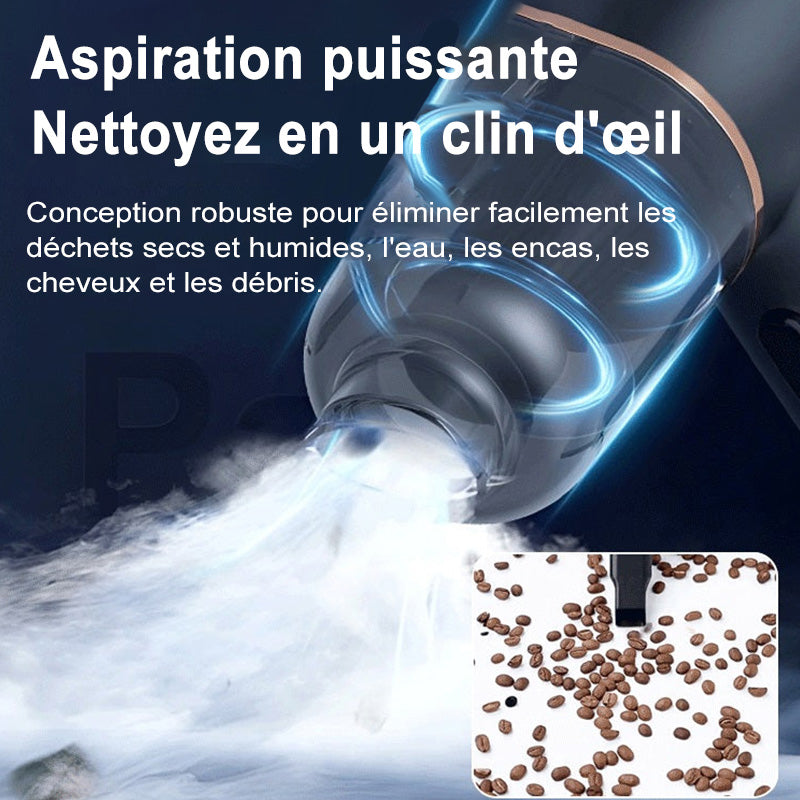 🔥Meilleur vendeur du Nouvel An🏆 Aspirateur sans fil tout-en-un souffler, aspirer et gonfler pour la maison et la voiture