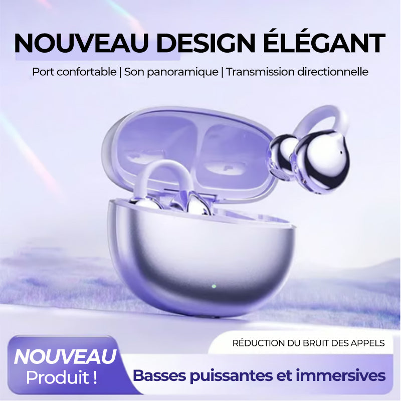 đ„Nouvelle mise Ă niveauđ„Ăcouteurs Bluetooth Ă pince auriculaire