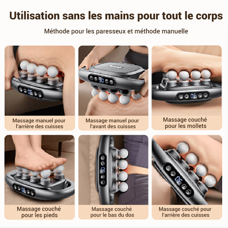 🔥Offre spéciale 2025🔥Ensemble de pistolets de massage à 16 têtes et 8 disques(Livraison gratuite)
