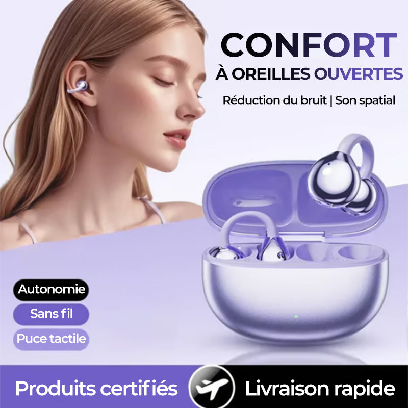 đ„Nouvelle mise Ă niveauđ„Ăcouteurs Bluetooth Ă pince auriculaire