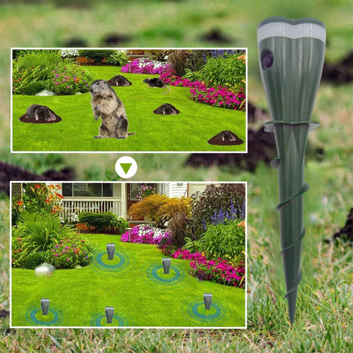 🌸Vente de printemps -50 %☘️Répulsif solaire étanche contre les souris