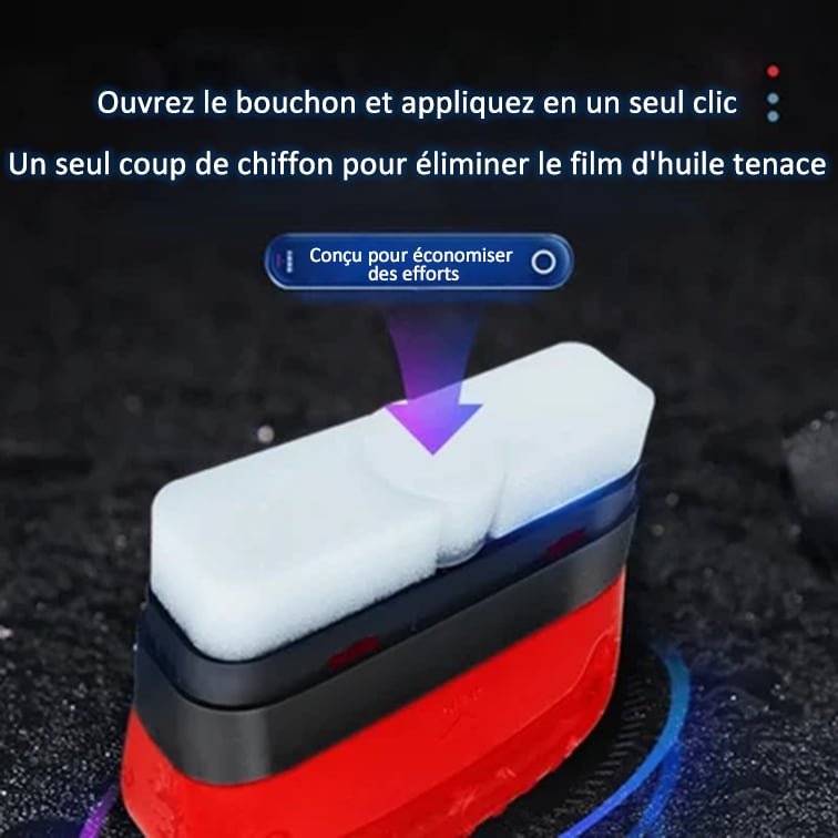 🔥Vente chaude du Nouvel An🚗Brosse de nettoyage de film d'huile de voiture