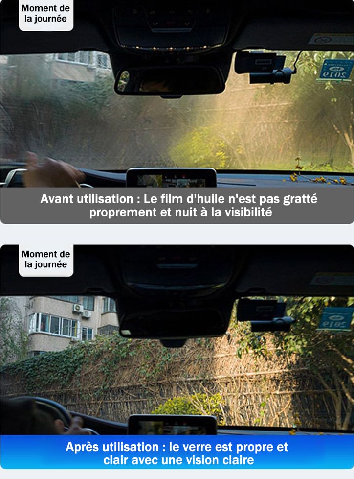 🔥Vente chaude du Nouvel An🚗Brosse de nettoyage de film d'huile de voiture