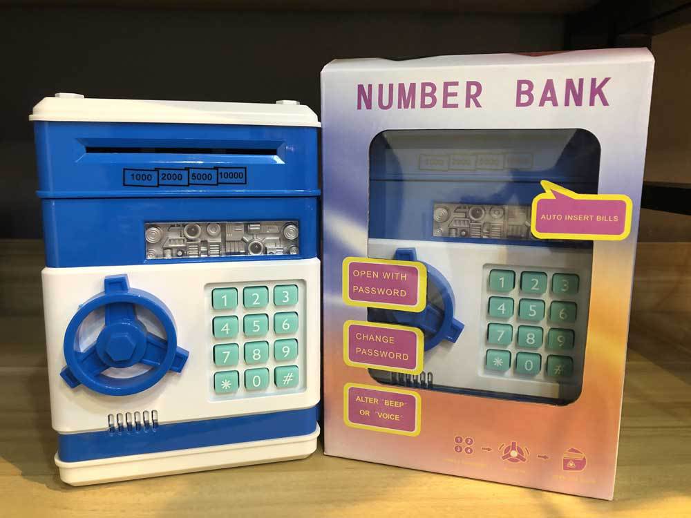 🔥Mini ATM Machine de dépôt et de retrait automatique avec code PIN électronique