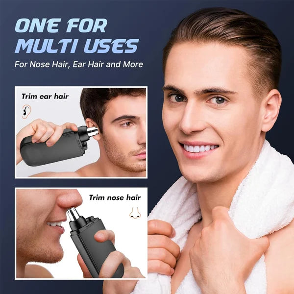 🔥Nouveauté 2025🔥Tondeuse portable pour les poils de nez