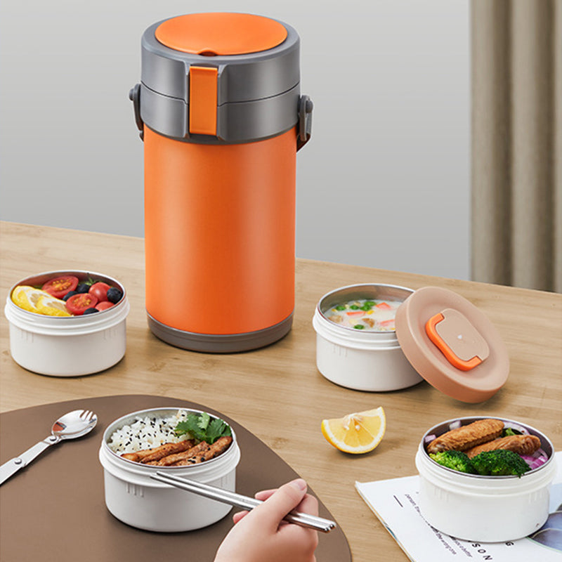 Boîte à manger ultra longue isolation multicouche en acier inoxydable