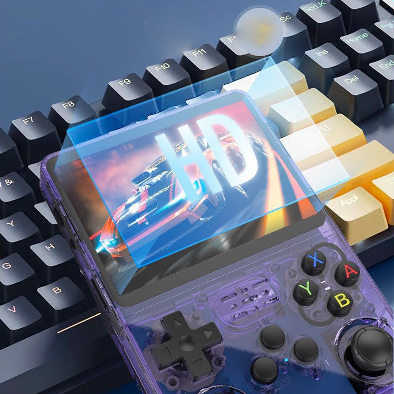 Console de jeux vidéo rétro portable en 3D