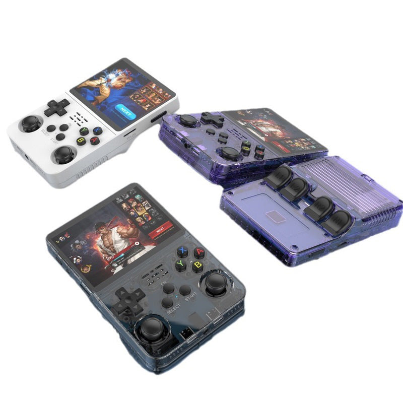 Console de jeux vidéo rétro portable en 3D
