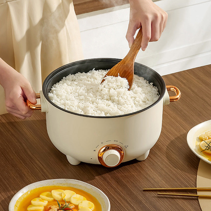 Cuisinière électrique multifonctionnelle antiadhésive avec cuiseur vapeur