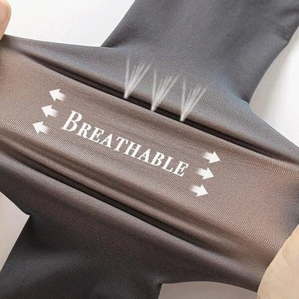 🔥Mintiml® Pantalons serrés élastiques doublés de peluche chaude