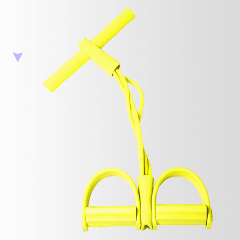 Corde de Résistance Multifonctionnelle avec Pédale Pour Pilates et Abdominaux