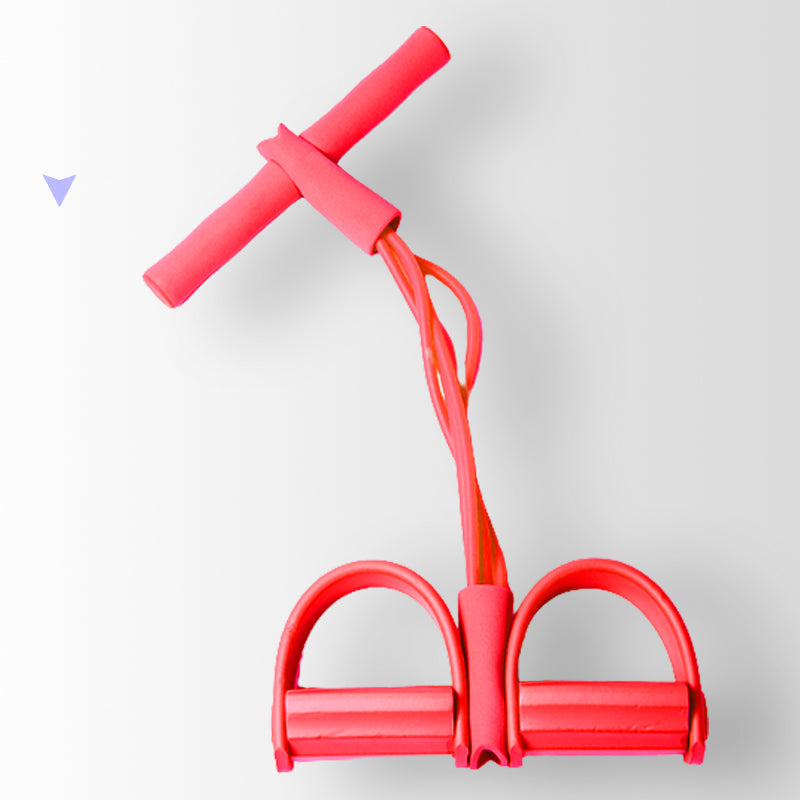 Corde de Résistance Multifonctionnelle avec Pédale Pour Pilates et Abdominaux