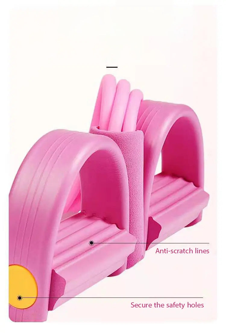 Corde de Résistance Multifonctionnelle avec Pédale Pour Pilates et Abdominaux