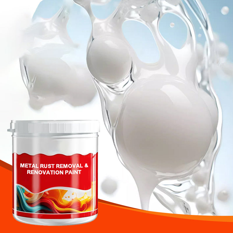 🎁 Peinture 2 en 1 pour enlever et remettre en état la rouille du métal