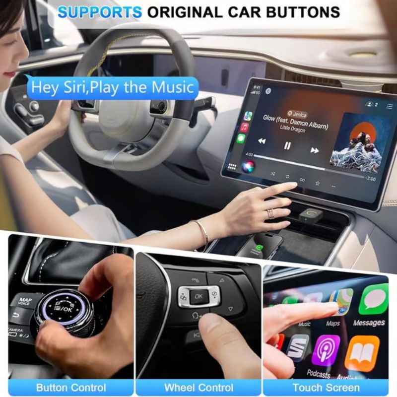 🥰2025 Nouvelle offre spéciale - 50% de réduction ✨ Adaptateur Carplay sans fil d'interconnexion embarquée