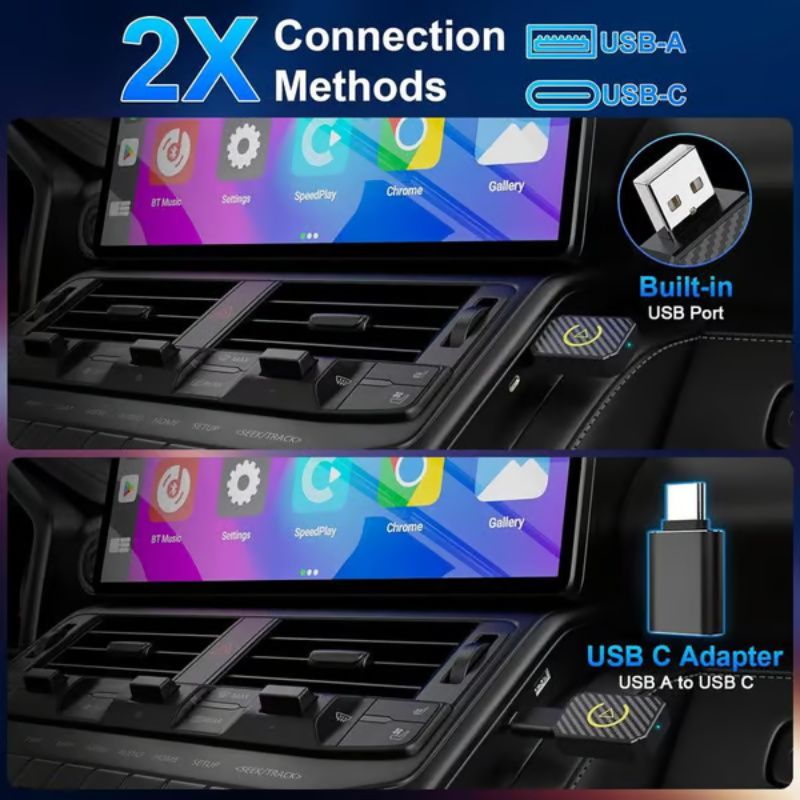 🥰2025 Nouvelle offre spéciale - 50% de réduction ✨ Adaptateur Carplay sans fil d'interconnexion embarquée