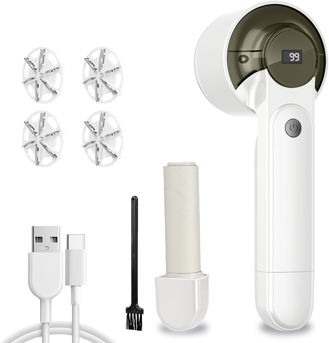✨Recommandation de haute qualité 🤩 Éliminateur de peluches électrique 2 en 1