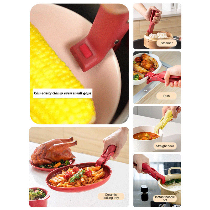 🎁Nouvel An 50% de réduction🔥Pince de Maintien Multi-Usage Anti- Brûlure pour Cuisine