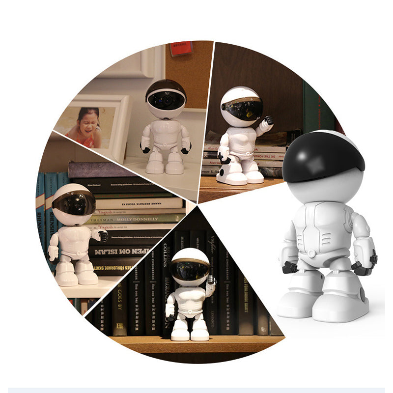 đ„Super valeur 50% de rĂ©ductionđ„CamĂ©ra en Forme de Robot IntĂ©rieur Sans Fil avec DĂ©tection de MouvementăLivraison gratuiteă