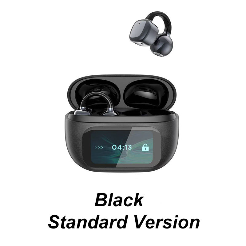 🔥2025 VENTE CHAUDE🔥🎧Casque de traduction intelligent à écran couleur avec clip d'oreille🎧