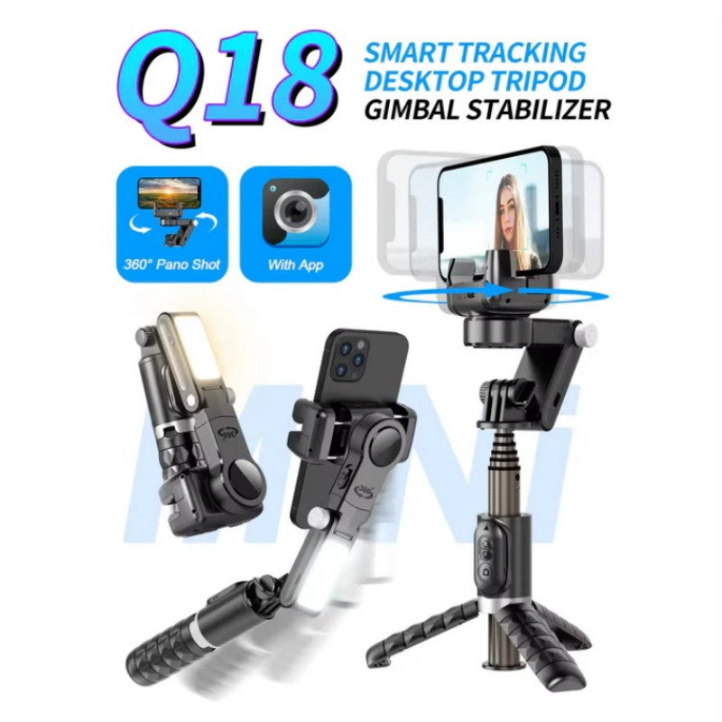 💥Offre Spéciale - 50% de réduction💥📱Stabilisateur de cardan pliable à 3 axes rotatif à 360 ° pour smartphones, capturez la vie de manière stable