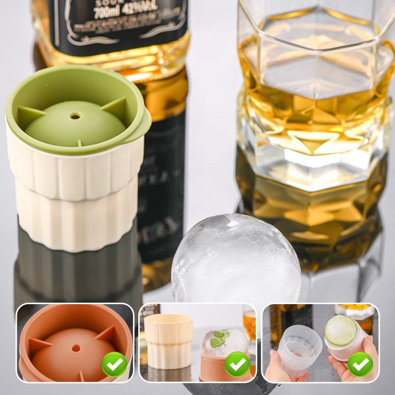 ⏳Soldes d'été 50% de réduction❄️ Machine à glaçons portable en silicone ❄️