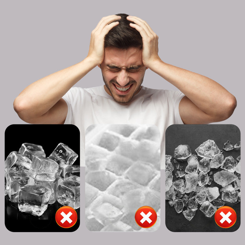 ⏳Soldes d'été 50% de réduction❄️ Machine à glaçons portable en silicone ❄️