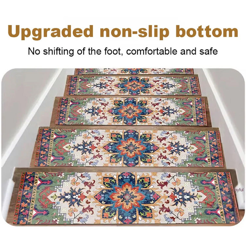 🔥2025 VENTE CHAUDE✨Tapis d'escalier auto-adhésifs antidérapants et silencieux