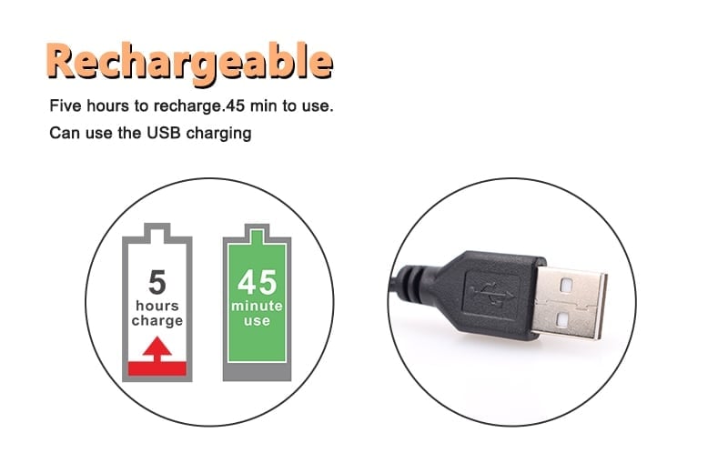 Rasoir électrique 4D multifonctionnel 5 en 1