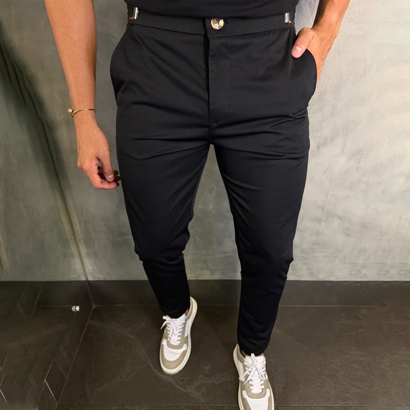 ⏳Spécial⏰Pantalon slim extensible pour homme pour une durée limitée【Haute élasticité, confort maximal et respirabilité】