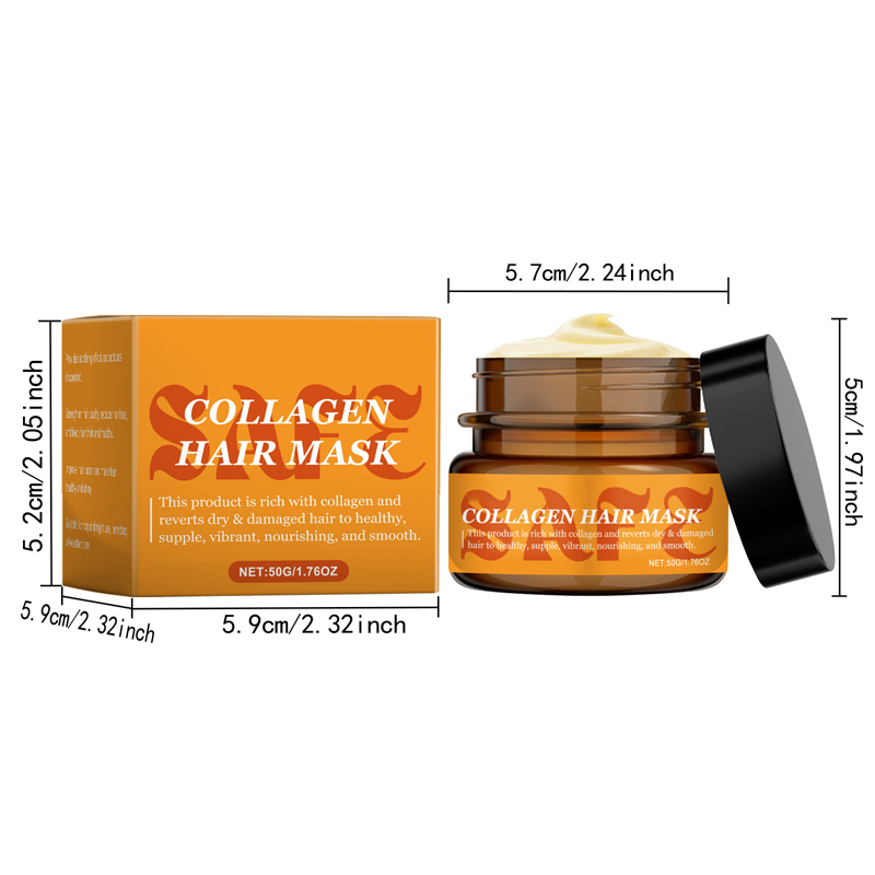 🚀Achetez 3 obtenez 2 gratuit 🌸 Masque de collagène pour cheveux secs et endommagés
