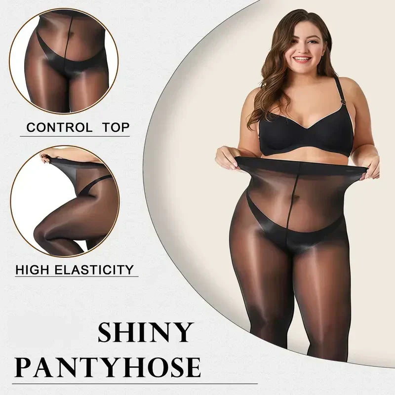 ✨Collants transparents brillants pour femmes💜