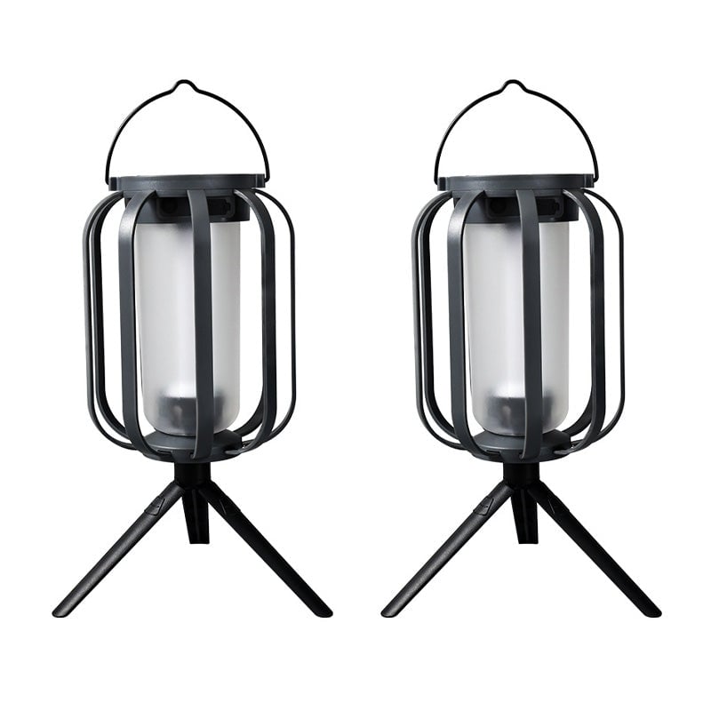 ✨️60% de réduction✨️Lampe d'extérieur en forme de lanterne solaire avec 4 modes d'éclairage