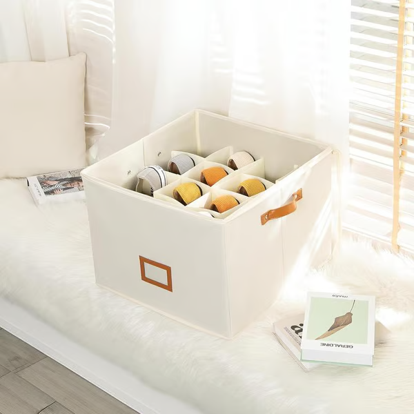 ⏳Offre à durée limitée : 57 % de réduction💥Organisateur de chaussures en tissu, boîte de rangement