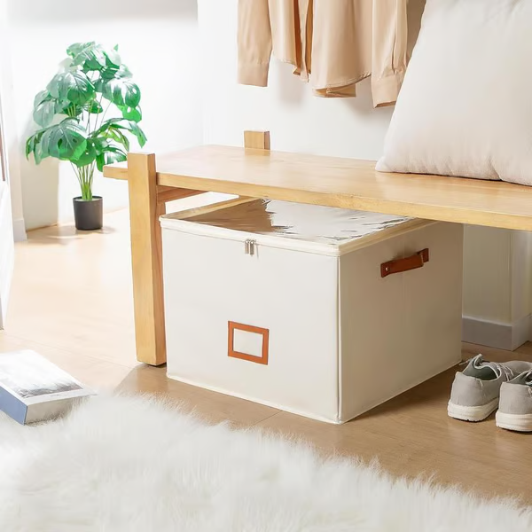 ⏳Offre à durée limitée : 57 % de réduction💥Organisateur de chaussures en tissu, boîte de rangement